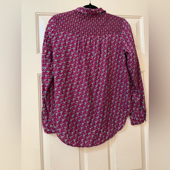 Maeve by Anthropologie Amara Printed Blouse - Picture 5 of 6